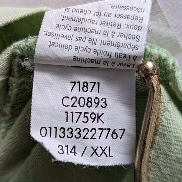 Chaps Short Sleeve Polo Size XXL Mens Golf Shirt Cotton - Picture 8 of 9